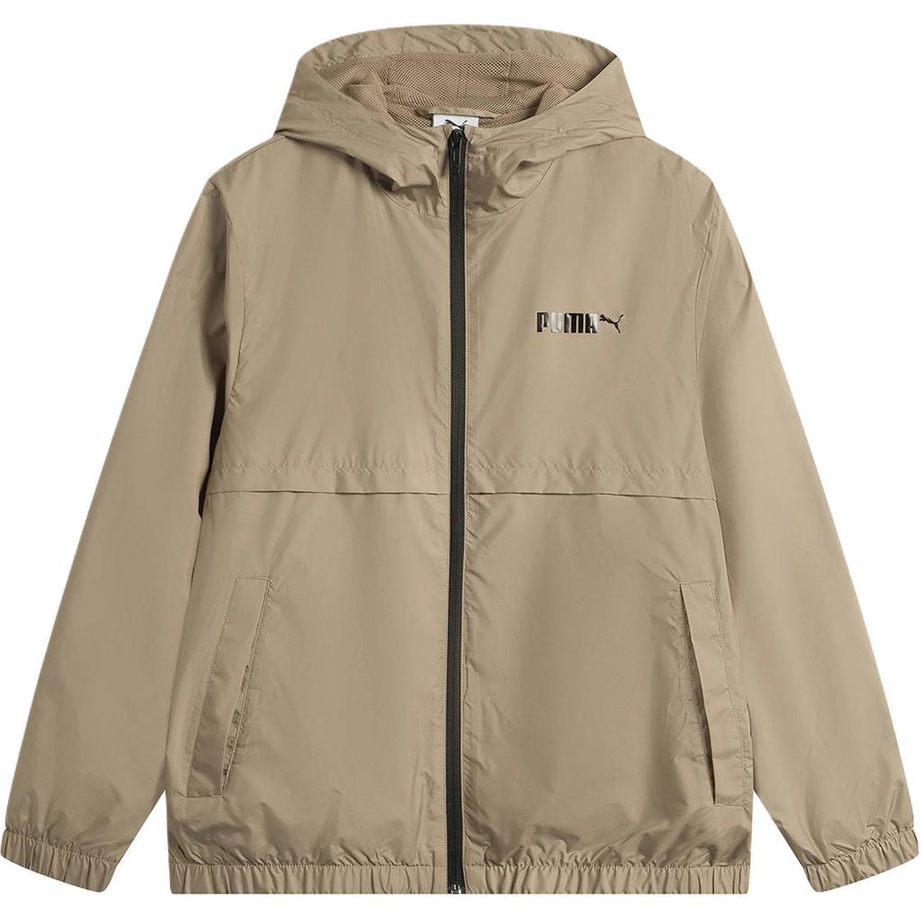 New PUMA ESSWINDBREAKER Jackets & Coats Unisex Brown 691346-96