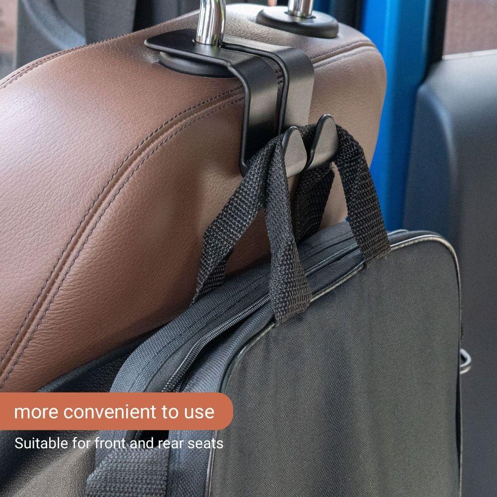 2 Pcs Car Interior Headrest Hanger Universal Handbag Bracket New Car Rear Seat Hook