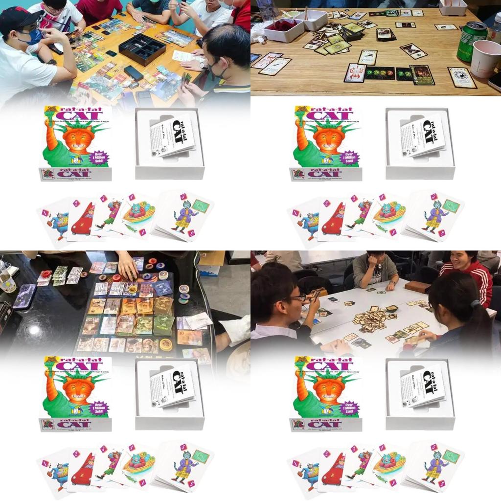 Rat A Tat Cat Card Game For Party Entertainment Family Gathering Play Props Toy