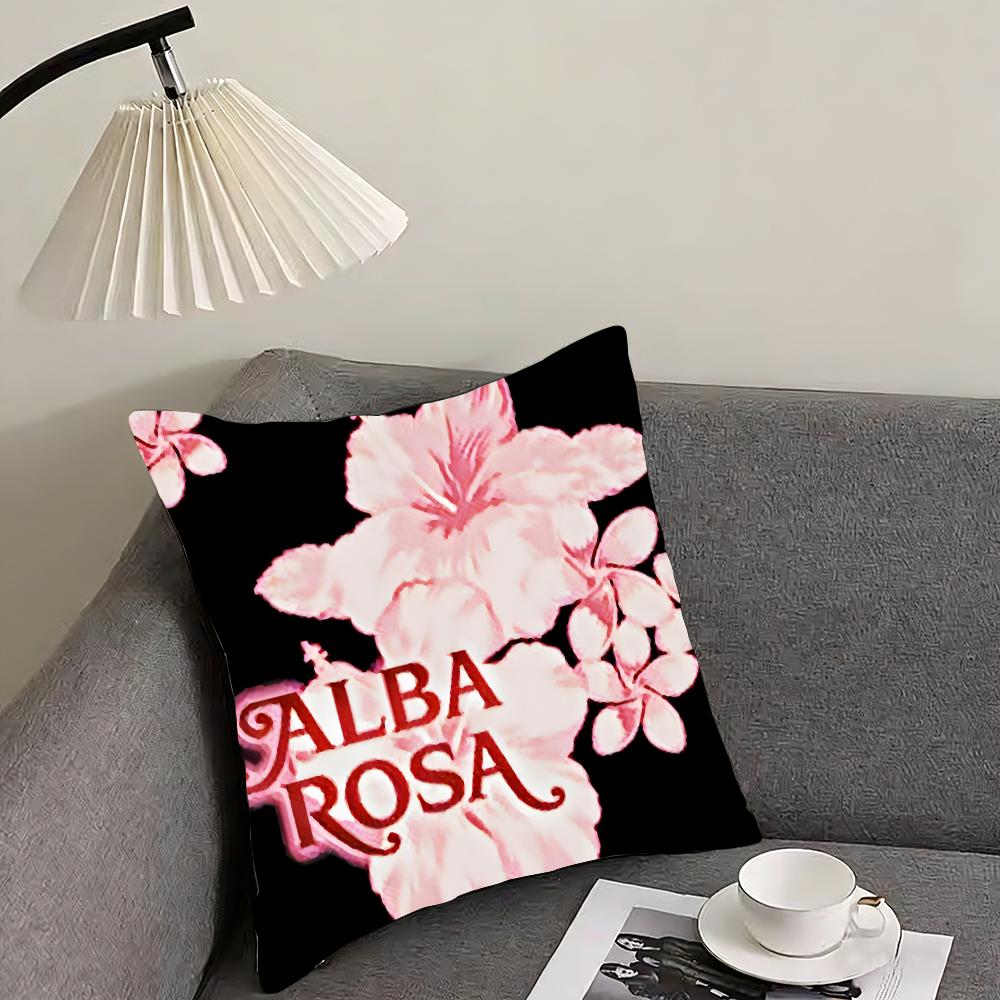AALBAR ROSAS Brand Cushion Cover Pillowcase Ultra Soft Skin Friendly Fabric Cloud Like Comfort  Concealed Zipper