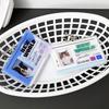 Transparent ID Acrylic Card Holder 1 inch Photo Cover Pendant Keychain Mini Star Photocard Frame Protective Sleeve Decoration