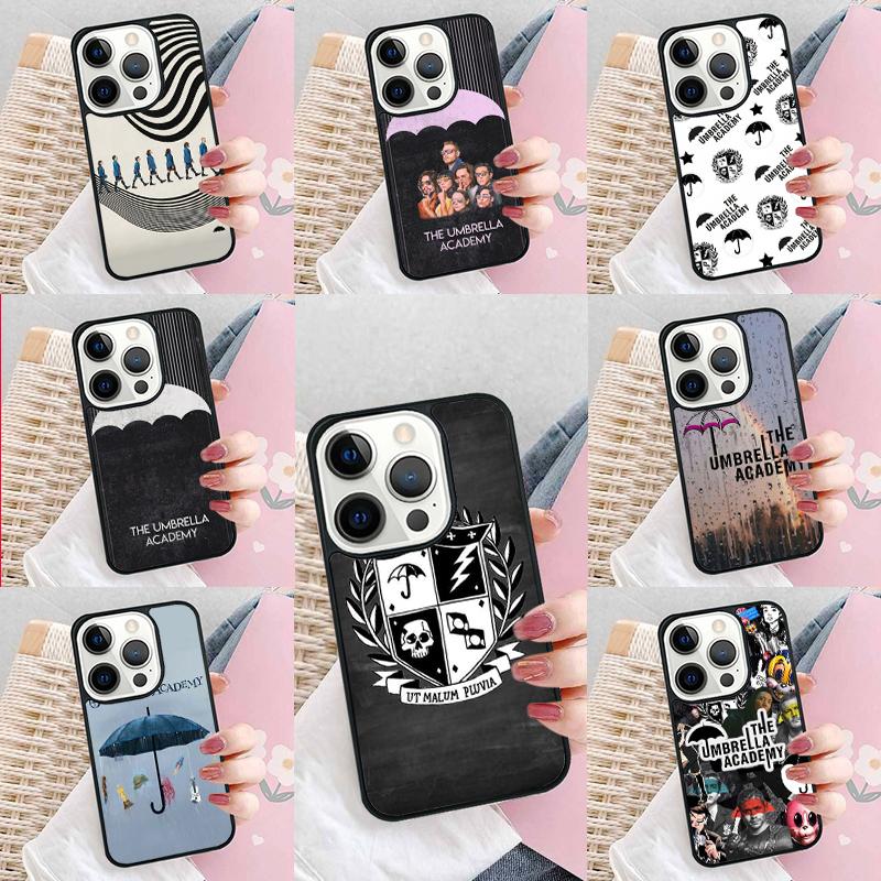 Umbrella Academy TV Series Phone Case For iPhone 17 Air 15 16e 14 13 Pro Max Coque 12 11 Pro Max PLUS cover