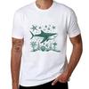 Happy Vintage Whaleshark TShirt Construction Work Tee Shirt