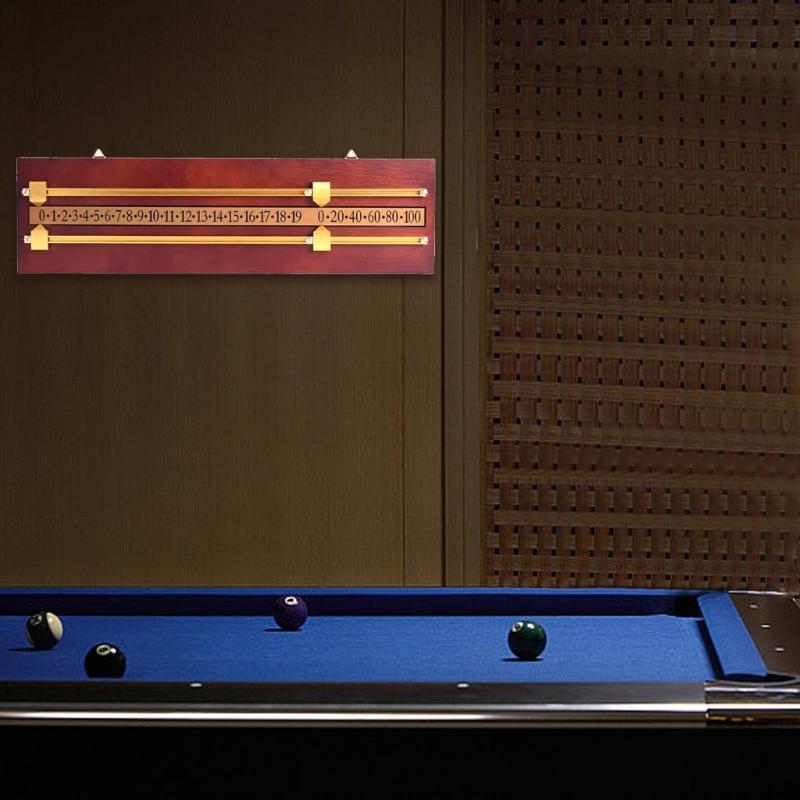Billiard Tool for Club Billiard Scoreboard Wall Mounted Snooker Game Score Board