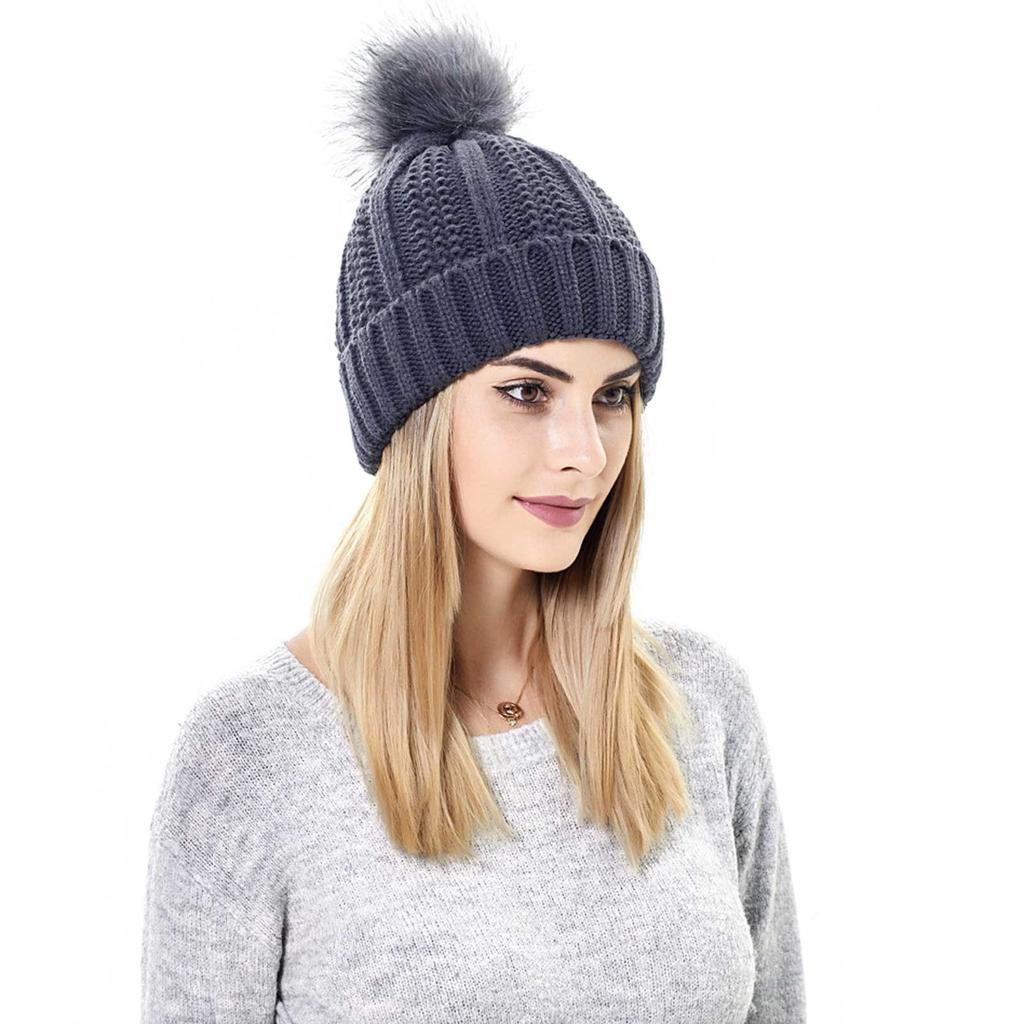 Winter Hats Knitted Cotton Hat 
