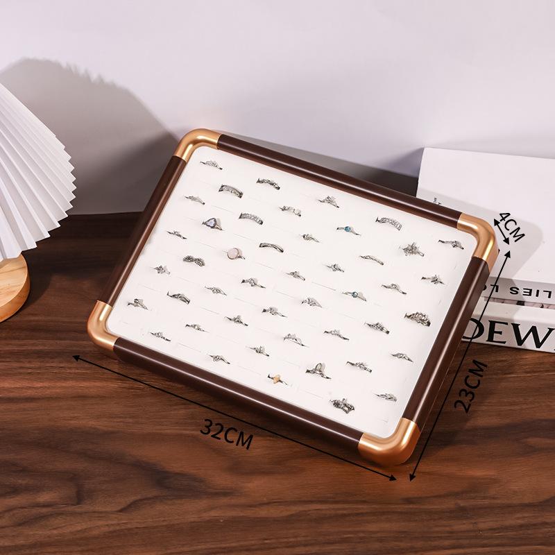 Spot Walnut Jewelry Display Tray Retro Jewelry Display Tray Jewelry Bracelet Necklace Counter Display Props