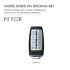 8 Bottons Genuine Leather Auto Key Fob Cover Remote Case Fit For Hyundai Genesis G70 G80 G90 Eq900 Gv80 Gv70 Gv60 Gv80 Gv90 Bh Dh G60 Auto