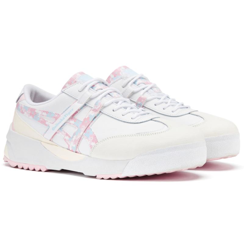 Onitsuka Tiger Delegation Ex Shoes 'White Cream Pink Blue' Sneakers 1183B953-100