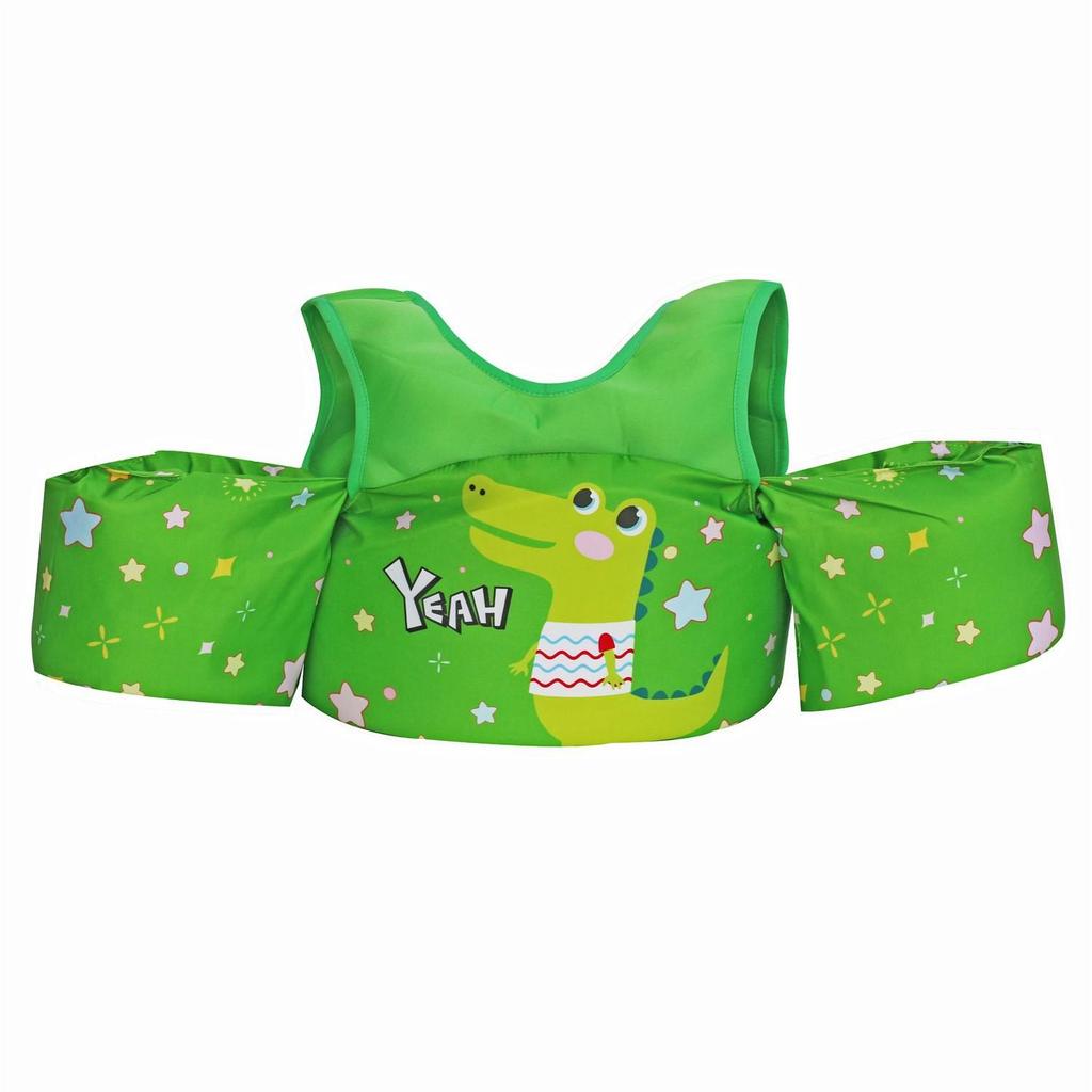Children's Buoyancy Vest: Swim Suit with Foam Float Sleeves and Armbands for Learning to Swim