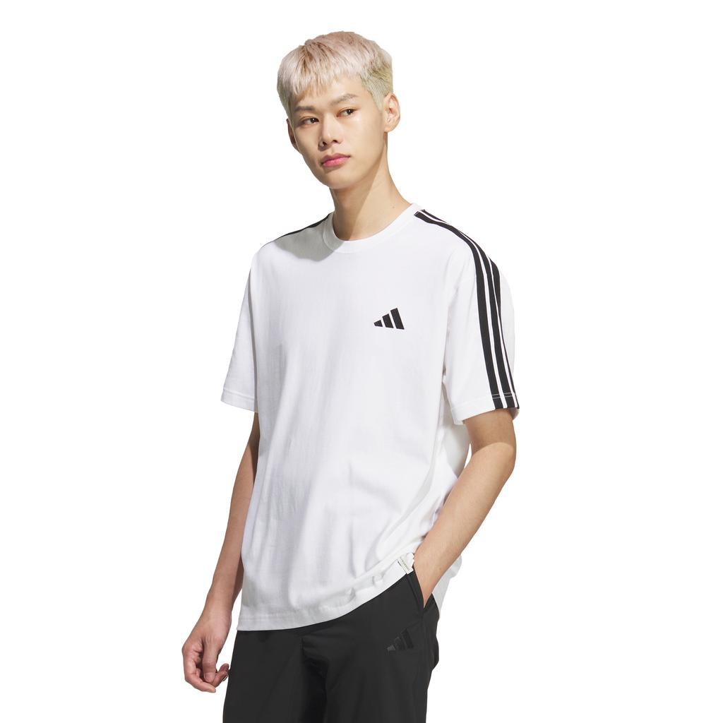 ADIDAS Essential Plus Loose Fit 3-Stripe Single Jersey Short Sleeve T-Shirt Kf3739