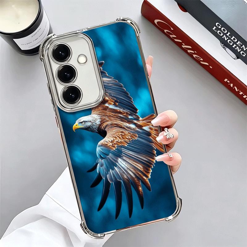 

Bald Eagle Cool Plating Phone Case For Samsung A17 A07 A37 A57 A16 A56 A15 A55 A14 A54 A13 A53 A26 A36 A25 A35 A24 A34 A23 A33 Samsung A13