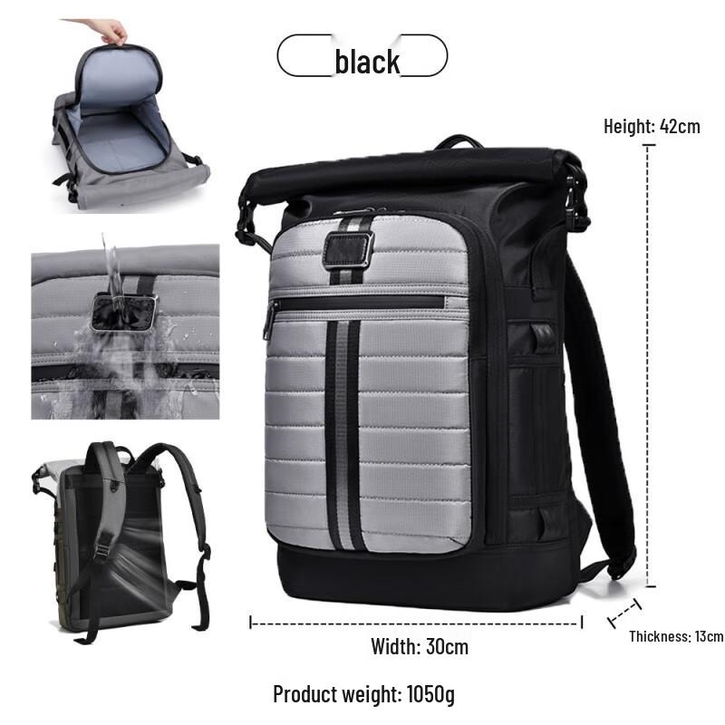 Li Shen Men s Expandable Casual Backpack