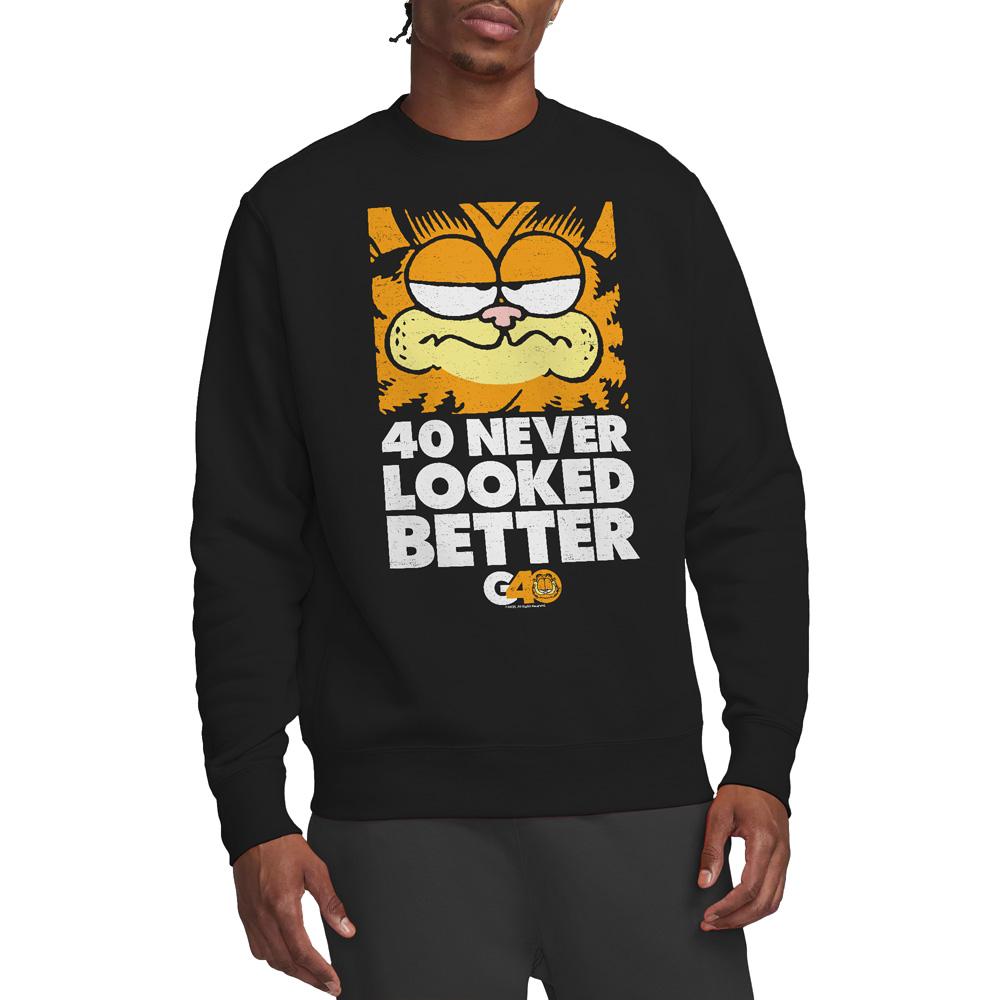 Garfield Unisex Adult 40 Looks Sweatshirt