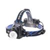 T6 LED Headlamp: Strong Light, Zoom, Induction, Ideal for Outdoor Use - Night Fishing and Mining.