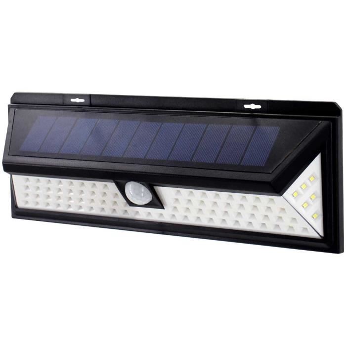 Spot solaire mural - GALIX - G4565 - Très éclairant avec detecteur de presence - 300 Lumens