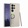 Matte Minimalist Wrist Strap Case for Samsung S25 Ultra