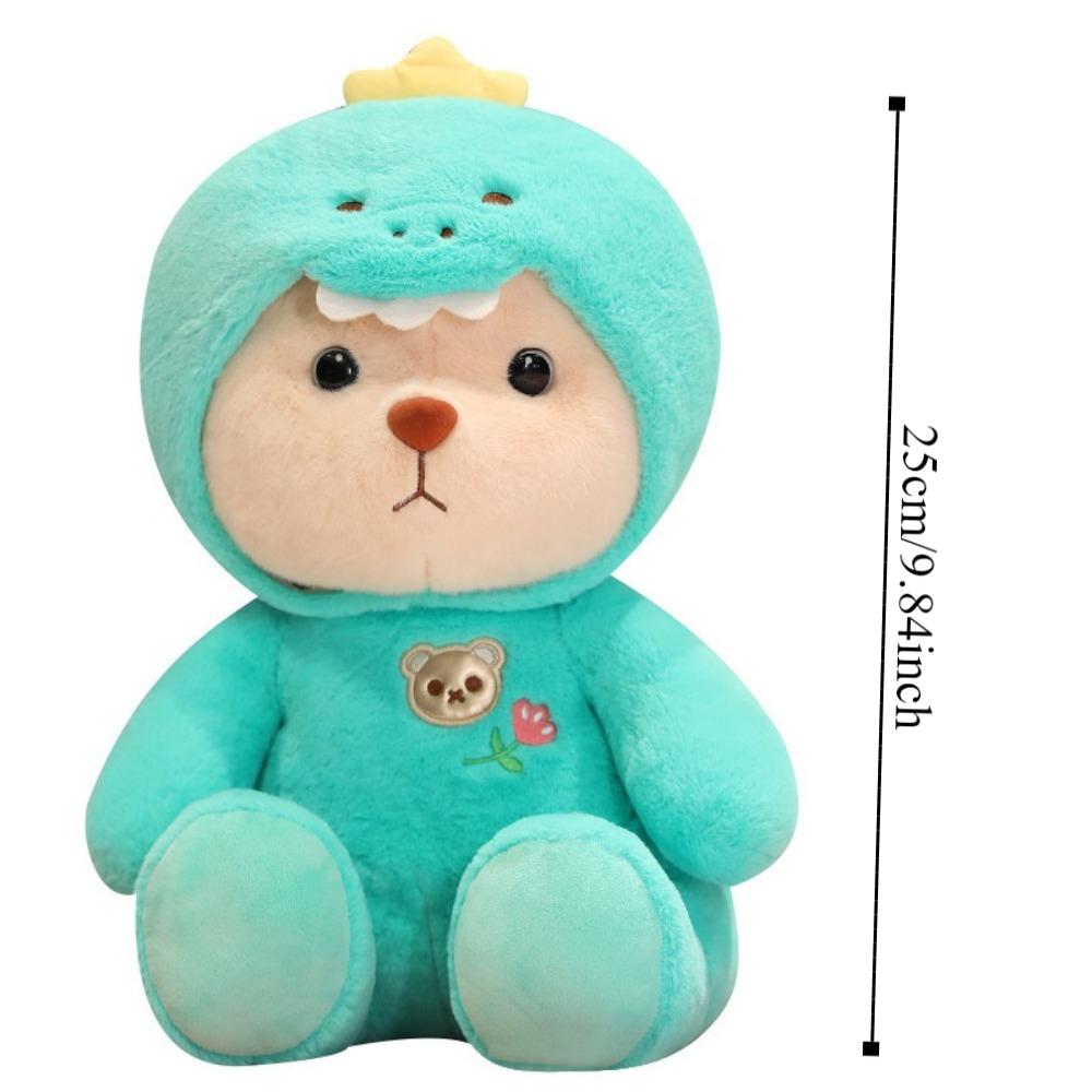 PP Cotton Dinosaur Bear Plush Toy Dressed Transformed Into Bear Doll  Home Decor