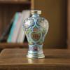 Exquisite Famille Rose Cloisonné Enamel Wine Jar Ornament, 1 Jin/5 Jin Capacity