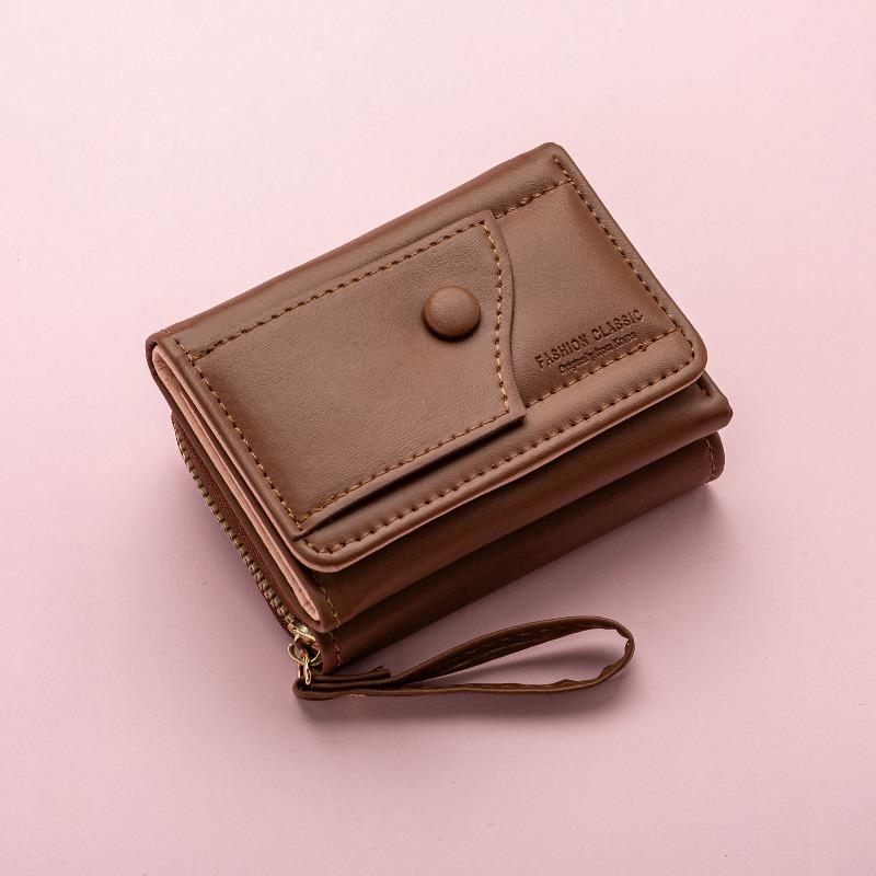 New Change Card Bag, 30% Off Unisex Zipper Short Wallet Card Bag.
