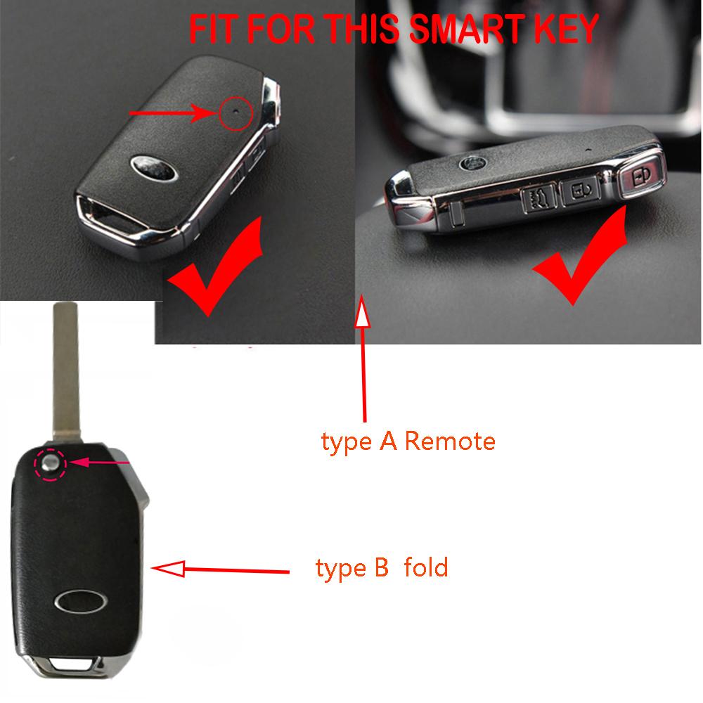 Key Cover Case For Kia Soul Telluride Sonet K3 Cerato Kx1 Proceed Seltos Niro Sorento 4 Seltos Xceed  Sportage Sport K5 Key Case