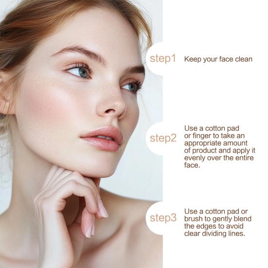 1/2/3Pcs 30ML Color Changing Foundation Long-Lasting Oil Control Blemish-Free Foundation Lightweight Hydrating Liquid Foundations for All Skin Types