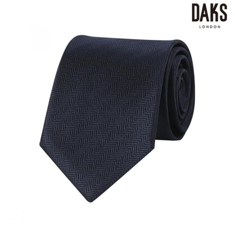 DakS Men S Navy Silk 100  Solid Tie  Dmg1acf1280n1 navy/000