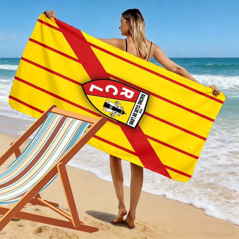RC Lens Print Beach Towel, Large Soft Quick Dry Towel for Beach Camping Swimming