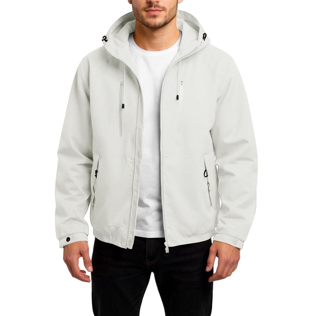 Men's  Fashion  Leisure  Hooded Hood  Outdoor  Jacket  Coat