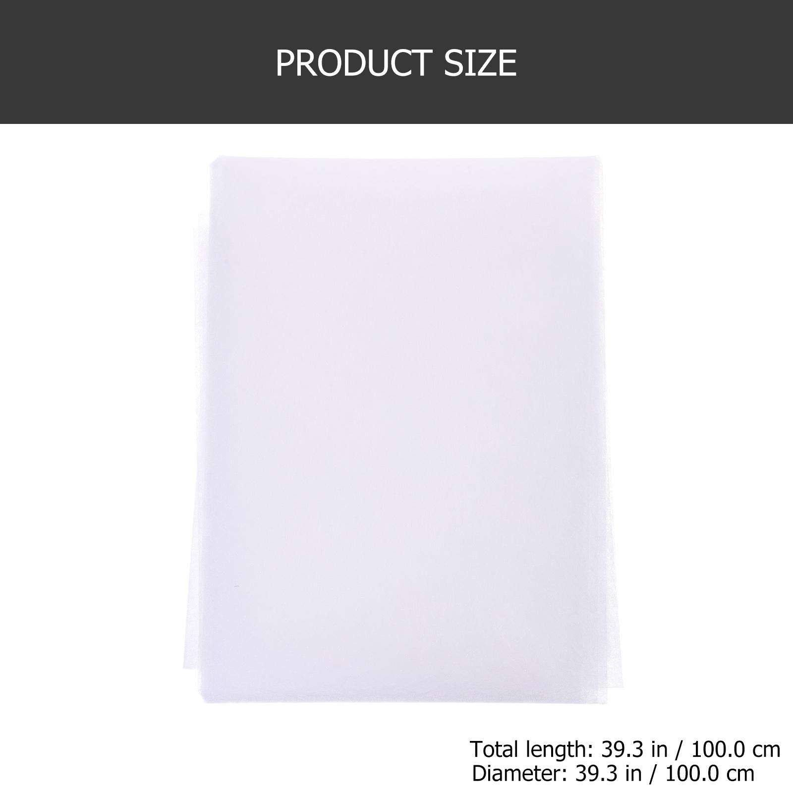 

1pc Double-Sided Interlining Cloth Film For Iron-On Hemming No Sewing Required Self-Adhesive Fabric Sewing Supply Adhesive білий