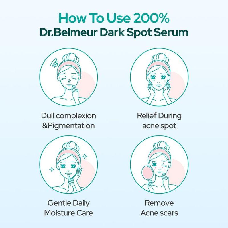 The Face Shop Dott. Belmeur Siero Illuminante Macchie Scure con Niacinamide e TXA