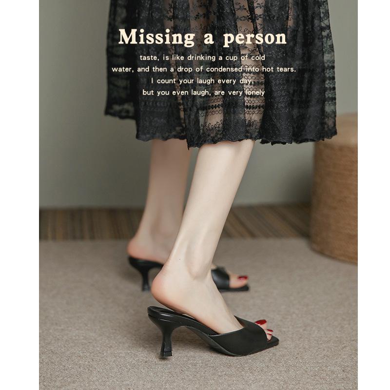 

Женские туфли-стилеты из натуральной кожи во французском стиле 38 чёрный