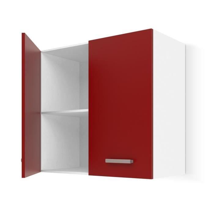 ULTRA Kitchen Wall Unit L 60 Cm - Matt Red