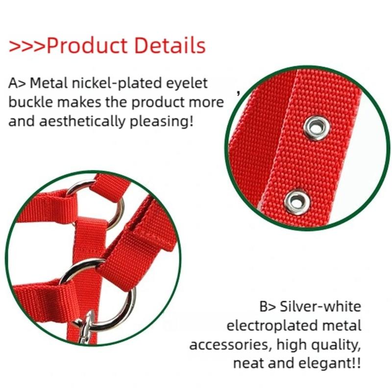 Durability Metal Eye Hook Horse Headgear For Secure Cycling And Training With Rustproofed Stable Bridle Hardware