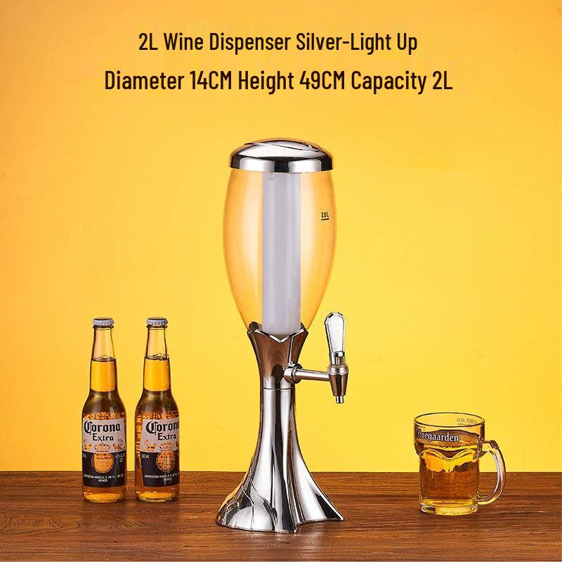 Commercial LED Beer Tower Dispenser