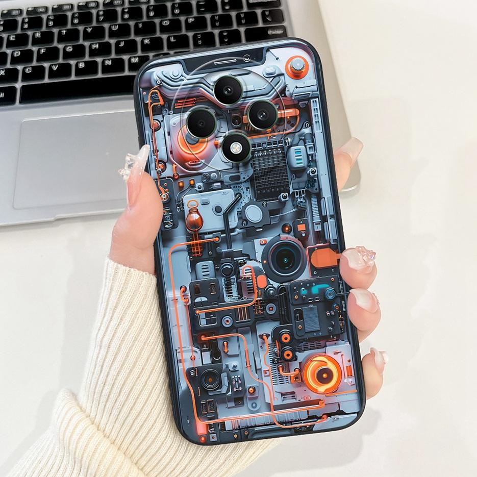 For Oppo Reno 12F 5G Case Reno12 FS CPH2637 New Fashion Candy Painted Cover Matte Phone Case For Oppo Reno12 F 4G Reno12F Fundas
