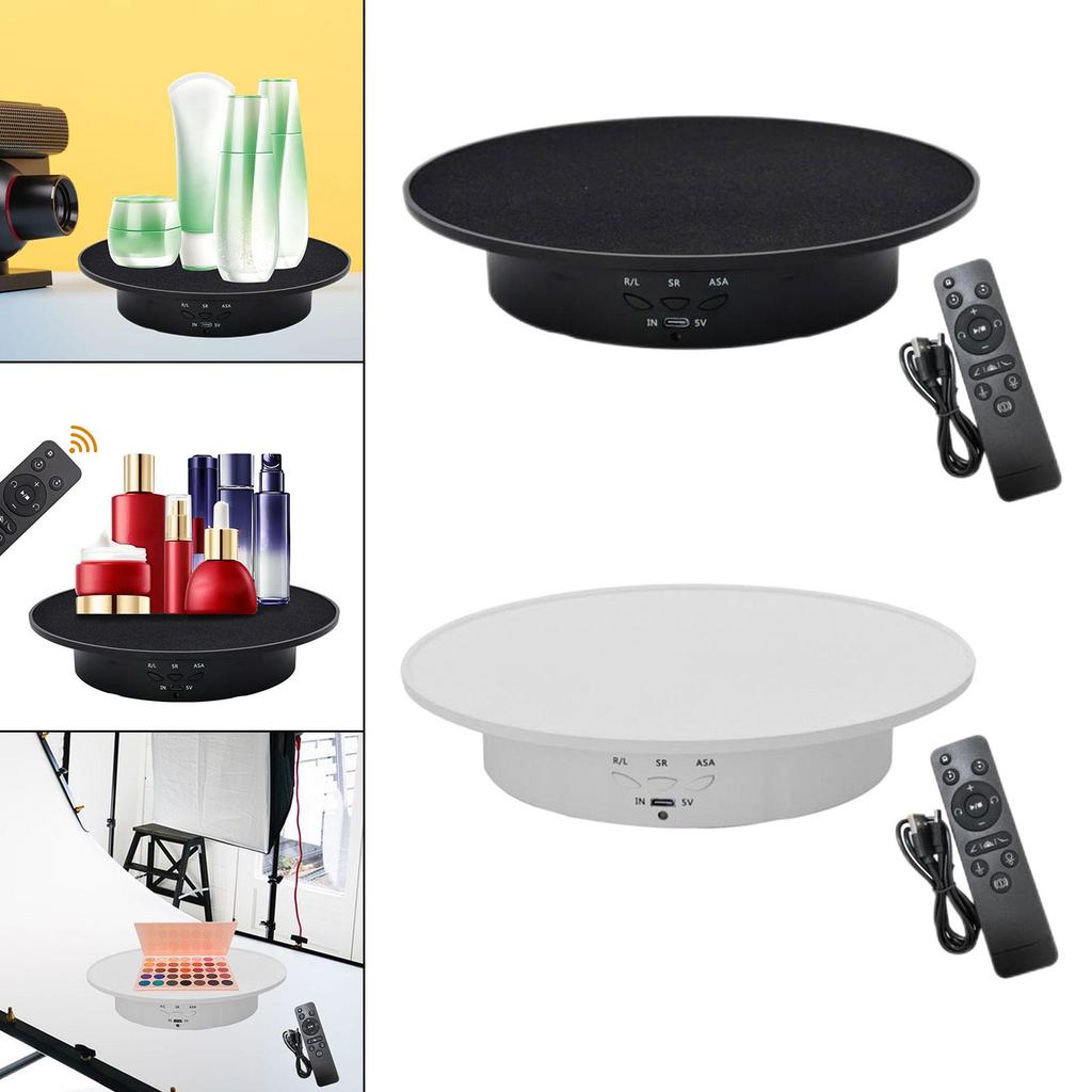 Electric Rotating Display Stand Electric Display Rack Show Holder for Bags Cakes Jewelry Photography Product Shows Cosmetic