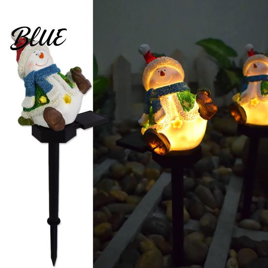 Weather Resistant Lawn Lights Solar Garden Stake Light Waterproof Christmas Outdoor LED Lamp with Warm Landscape Lighting Glow Decorative for Patio
