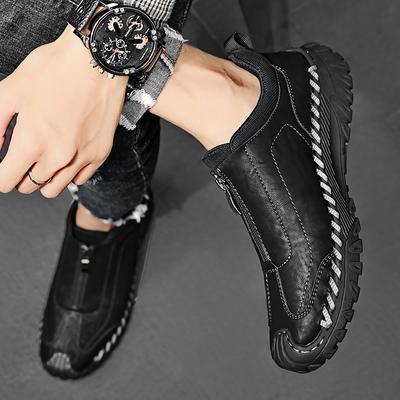 FashionFour Seasons New Fashion Low Top Casual Shoes Spring Autumn Men Handsewn Outdoor Sports Comfortable and Breathable Casual Shoes