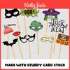 Halloween Party Props 30pcs Paper Photo Booth Decorations For Event Setup