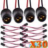 Für Motorrad Auto LKW Boot Weicher Gummi Stecker LED T10 W5W Weiche Glühbirnenhalter Adapter Basis Stecker Zubehör 4-30 Stück