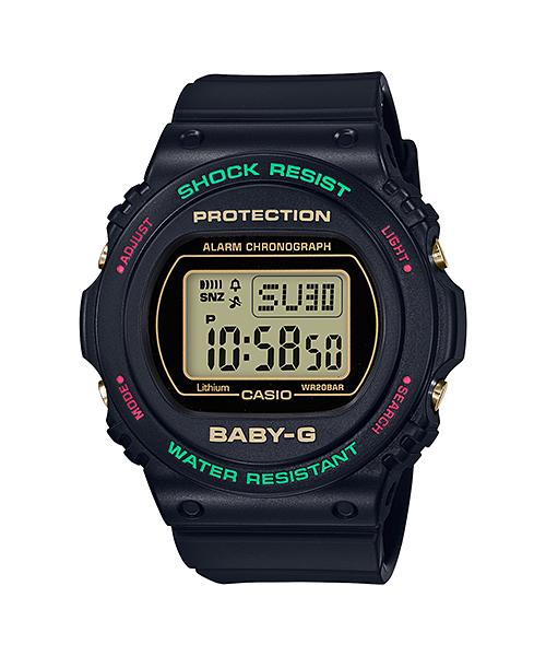 

Casio Men s Resin 200M Water Resistant Shock Resistant Alarm Quartz Watch BGD-570TH-1 чёрный