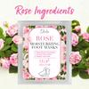 Rose Moisturizing Foot Masks -Deeply Nourish the Skin of the Feet,Improve Cracked and Rough Feet,Say Goodbye to the Trouble of Foot Odor,5 Pairs