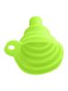 Sleek Portable Funnel Design Made of Heat Resistant Silicone Material