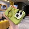 Liquid Silicone Phone Case With Magnetic Mount Stand IPhone 16 Pro Max 15 14 13 Series Soft TPU Cover Anti-Slip Shockproof