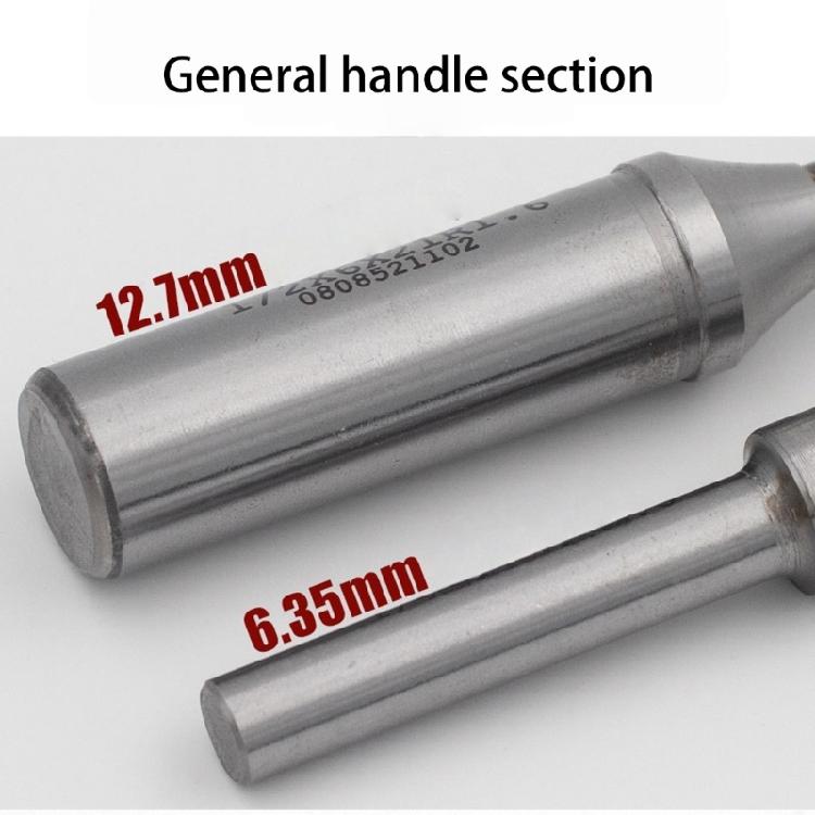 Professional Woodworking Single Flute Router Bit for Engraving Grooving and Mortise Woodwork In Hardwood