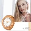 Novelty Finger Ring Watch Elastic Band Roman Numberals Quartz Watches Men Women