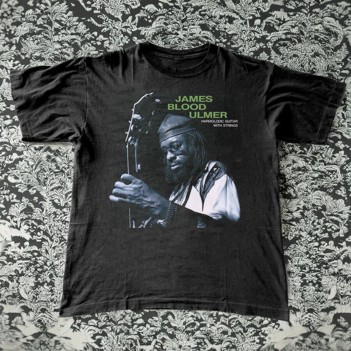 HARMOLODIC GUITAR WITH STRINGS - James Blood Ulmer Shirt L712 S