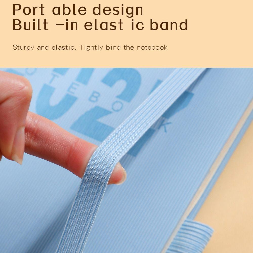 Wear-resistant A5 Agenda Planning Notebook 12 Months Office Work Planner School Office Supplies