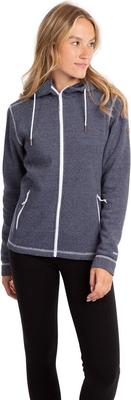 Fleece Jacket with Hood Trespass Rootless At200 Navy Stripe S FAFLFLTR0054