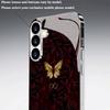 Elegant Dark Rose phone case s26 ultra case glass mobile phones for Samsung Galaxy S26 S25 S24 S23 S22 FE Ultra Plus